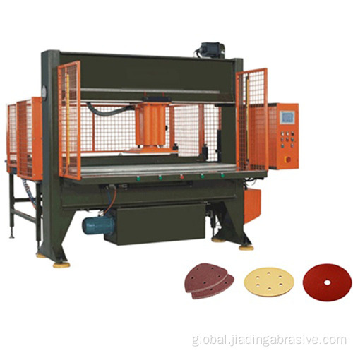 China manual die punching press machine for sanding disc Factory